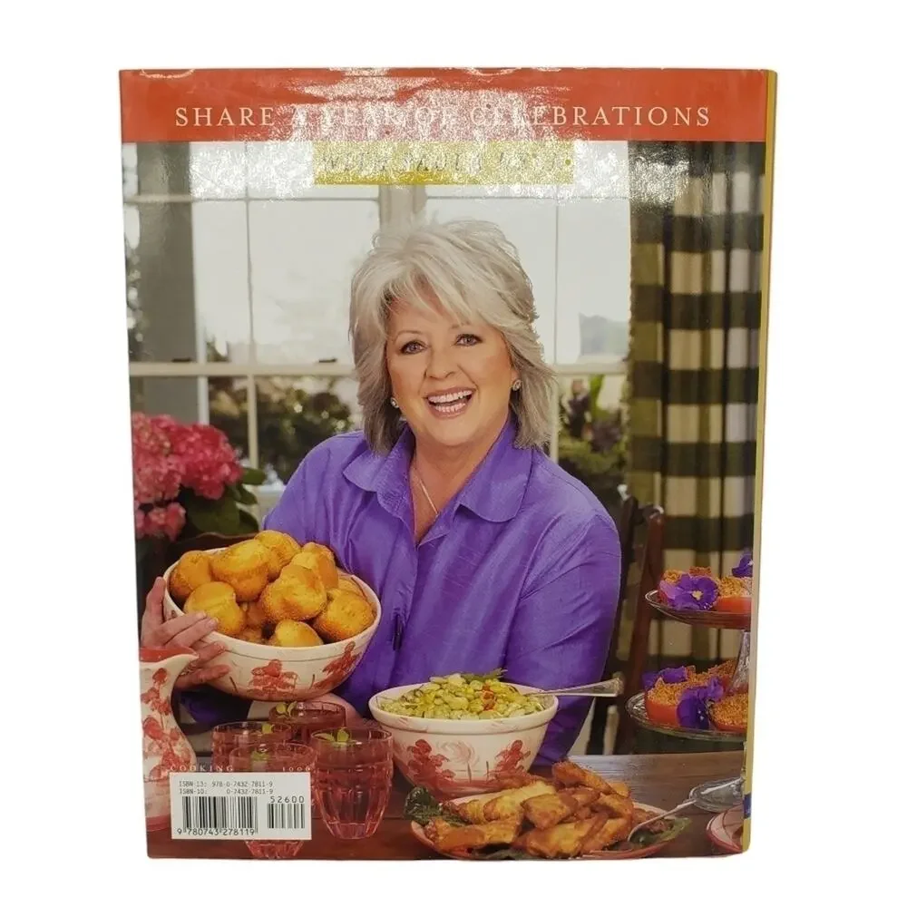 Paula Deen Celebrates Cook Book Hard Cover